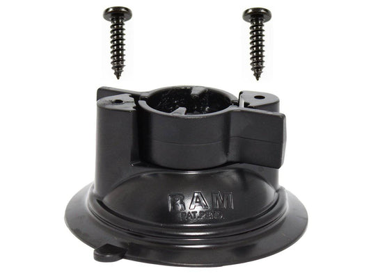 RAP-224-1U - RAM 3.3" Diameter Suction Cup Base with Twist Lock - Bikerr