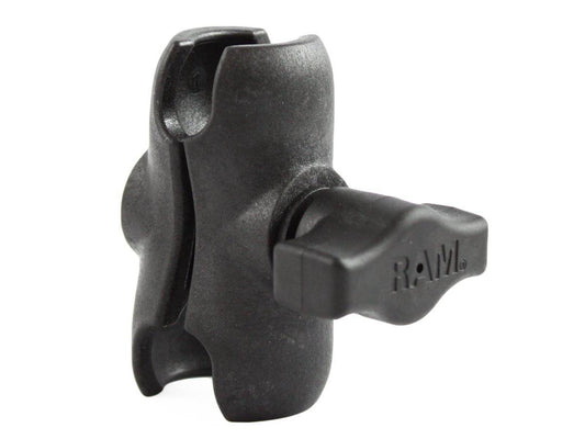 RAP-B-201U-A - RAM Composite Short Double Socket Arm for 1" Balls - Bikerr