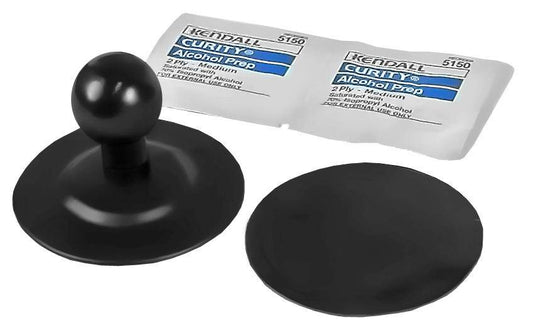 RAP-B-378U - RAM Flex Adhesive Base with 1" Ball - Bikerr