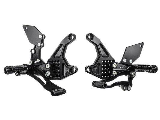 Rearsets Compatible With Kawasaki Z900 (2017 - 2019) - Bikerr