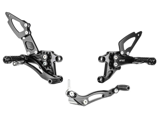 Rearsets To Suit Honda CBR600RR (2003-2006) - Race Version - Bikerr