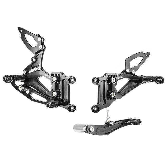 Rearsets To Suit Yamaha R1 (2004-2006) - Street Version - Bikerr