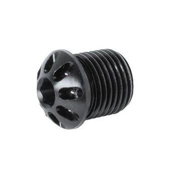 Replacement Cap For Rearsets - Black - Bikerr