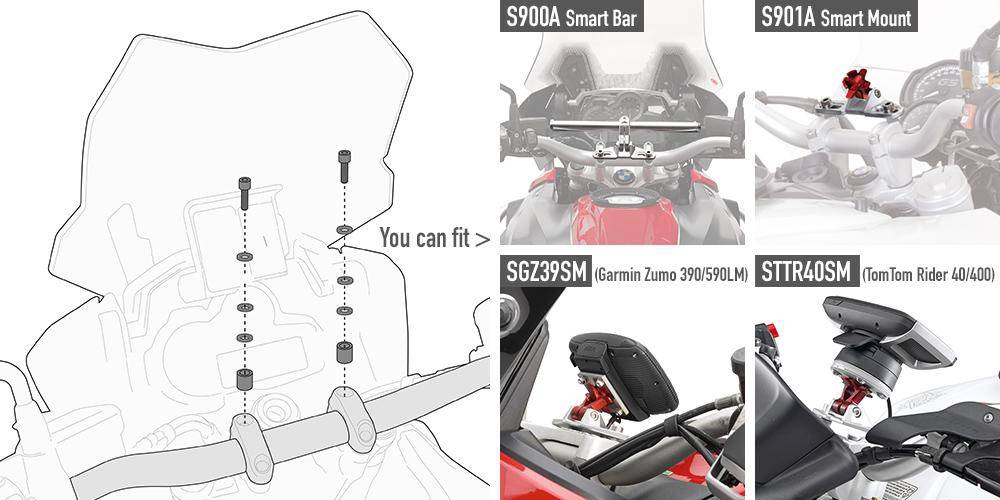 Smart Bar for Suzuki GSX S750 - Bikerr