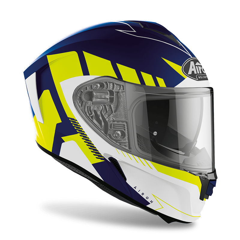 Spark ‘Rise’ Blue/Yellow Matt Helmet