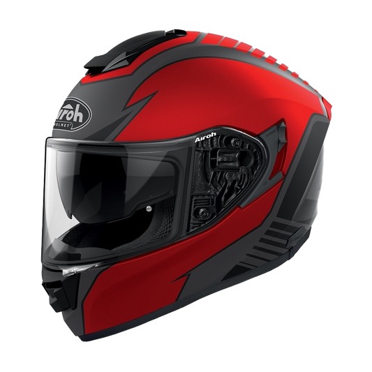 St501 ‘Type’ Red Matt Helmet - Bikerr