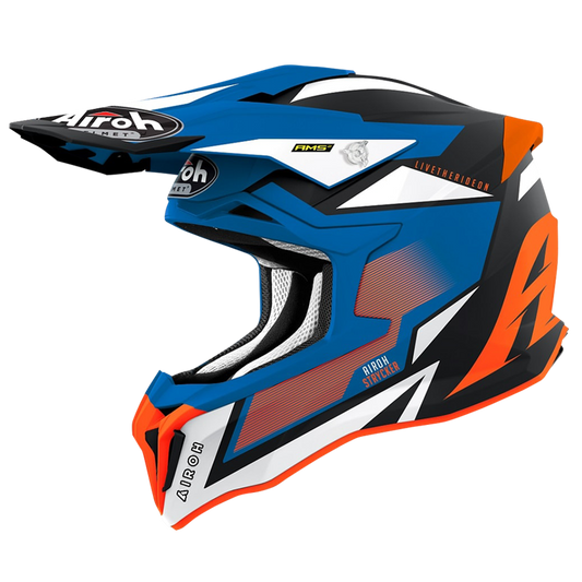 Strycker ‘Axe’ Blue Orange Matt - Bikerr