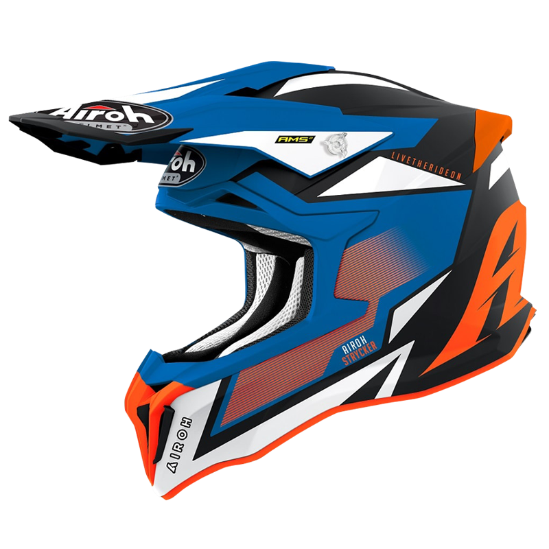 Strycker ‘Axe’ Blue Orange Matt - Bikerr