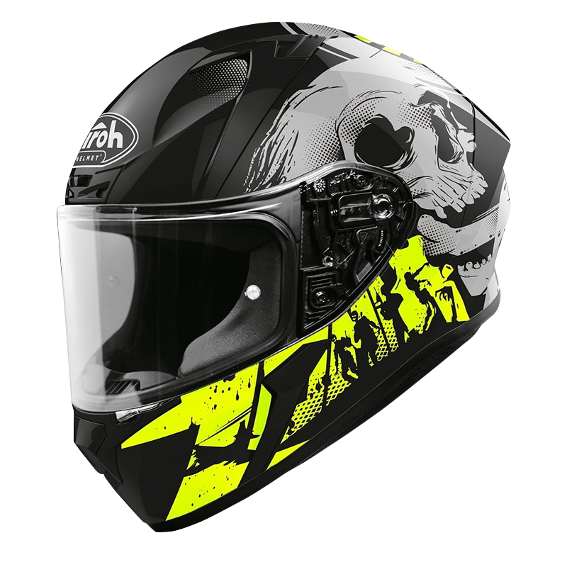 Valor ‘Akuna’ Yellow Gloss Helmet