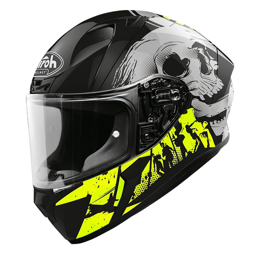 Valor ‘Akuna’ Yellow Gloss Helmet