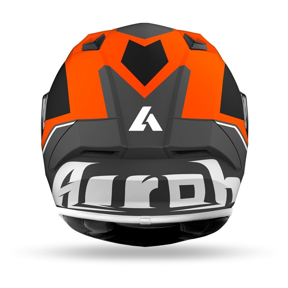 Valor ‘Wings’ Orange Matt Helmet - Bikerr